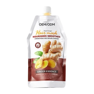 OEM 350g Ginger Hair Mask Anti-Dandruff Deep Conditioning Smoothing Nourishing Repairing Cream for Dry or Damaged Hair Care
