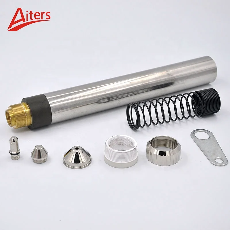 XF300 Cutting Torch Water Cooled for Wulian Plasma CNC Cutting Torch XF300H Machine Torch Fine Thread
