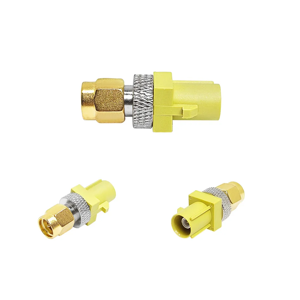 Factory Directly Adaptor SMA Male Plug to Fakra K Type RF Coax Coaxial Adapter Converter Automotive Connectors
