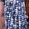 Blue floral stone