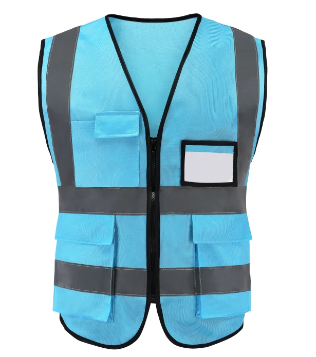 High Visibility Reflective Safety Vest Road Building Night Traffic Duty Service Sanitation Reflective Safety Clothing