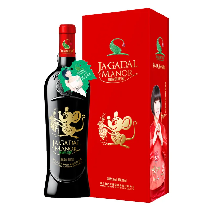 jagadal manor mouse organic dry red wine 750ml