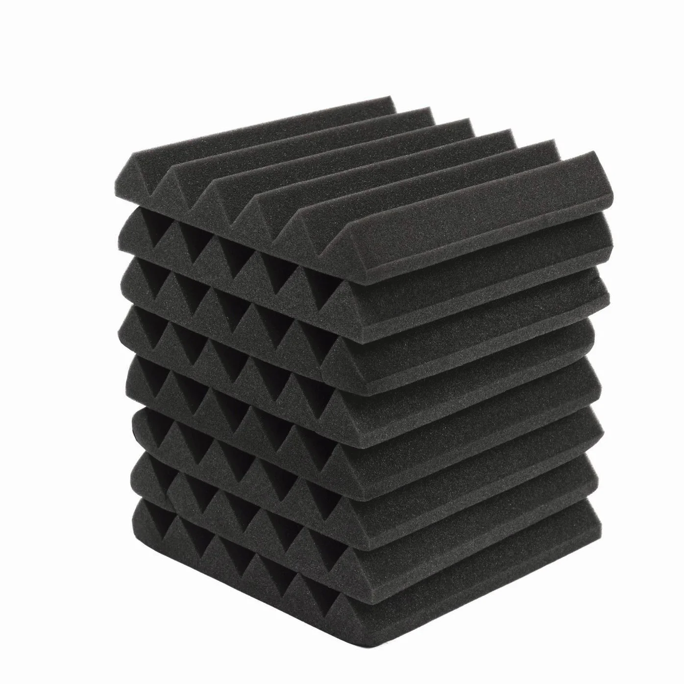 High Density Soundproof Wave Foam Acoustic Foam Panels Sound Absorbing ...