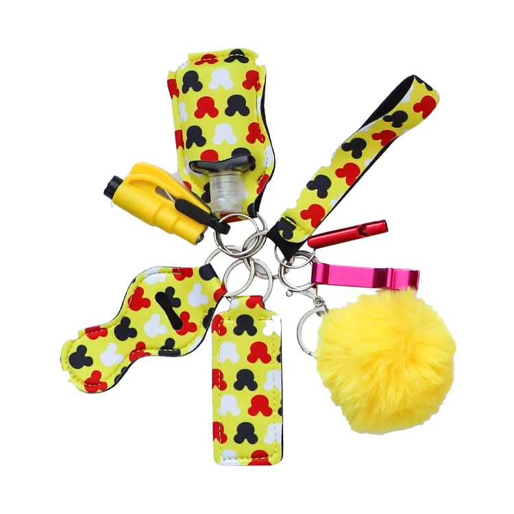 Wholesale 2022 Hot Selling Diy Keychain Accessories Defense Safety