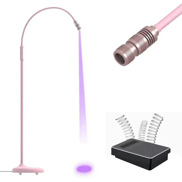 New Pink UV Lamp for Eyelash Extensions LED Eyelash Lamp Curing UV Eyelash Glue