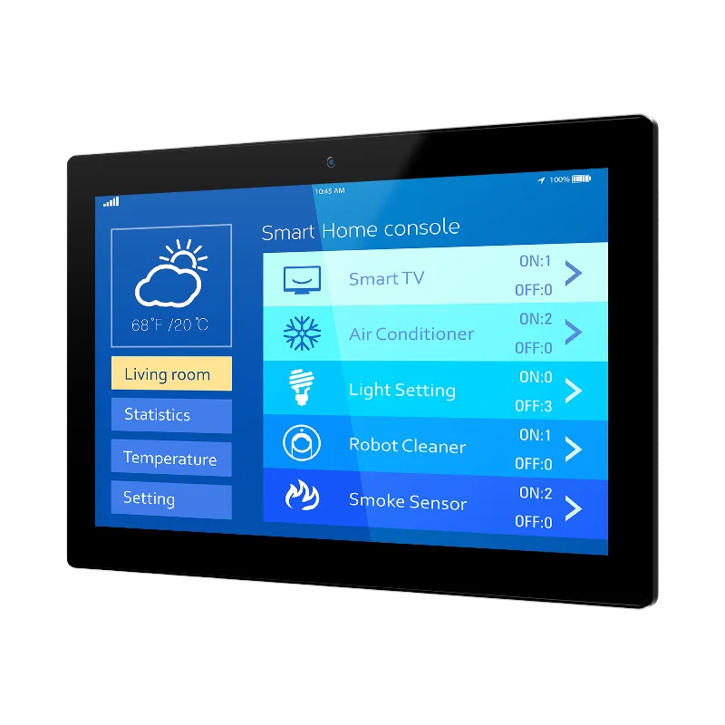 2026 Smart Home Touch Control Panel In-Wall Android Tablet Poe Touch ...