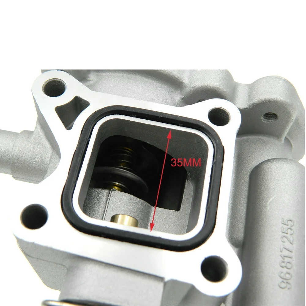 Aluminum Cooling Thermostat Housing Cover for OPEL & Chevrolet