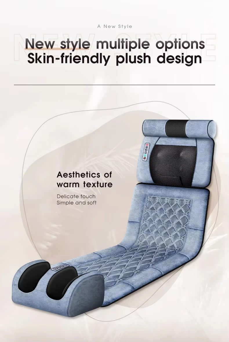 Hot Sales Foldable Adjustable Full Body Electric Massage Cushion