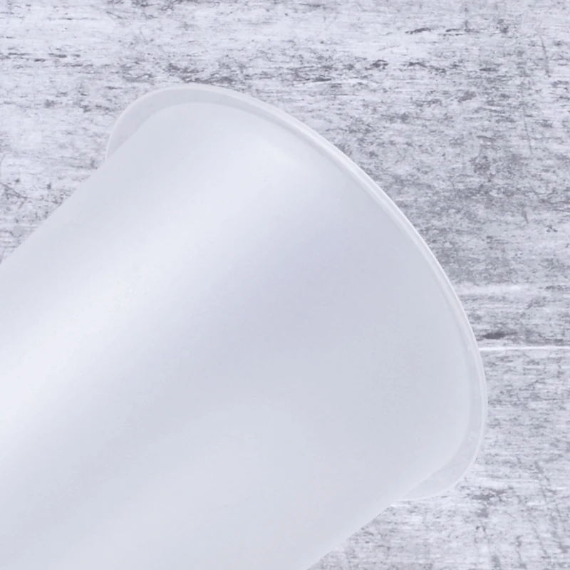 Frosted Hard Disposable Milk Tea Packaging Cup Transparent 500ml 600ml 700ml PP Plastic Cup