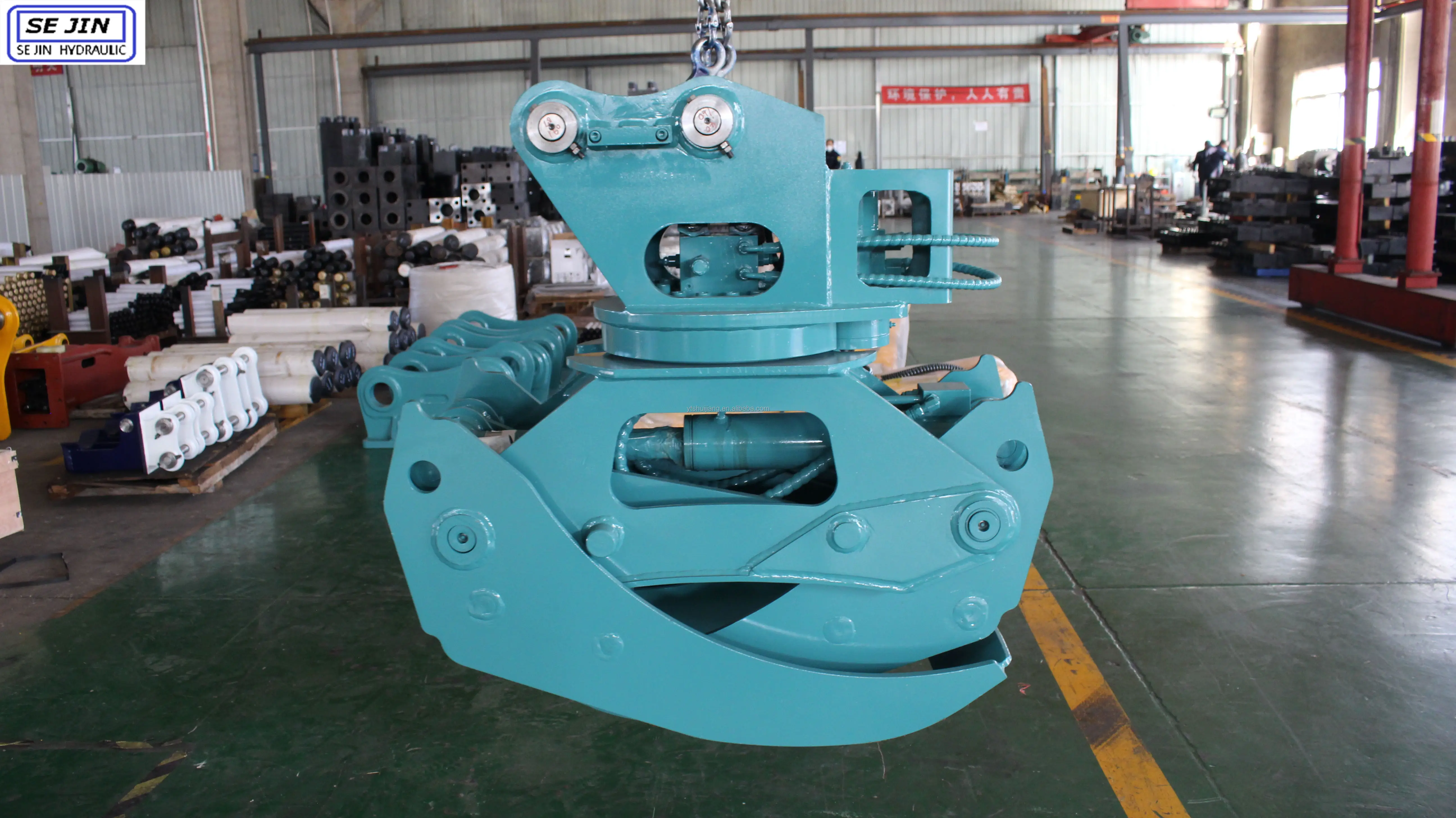 Various Models Types Sejin02 Rotating Excavator Rock Grapple Excavator ...