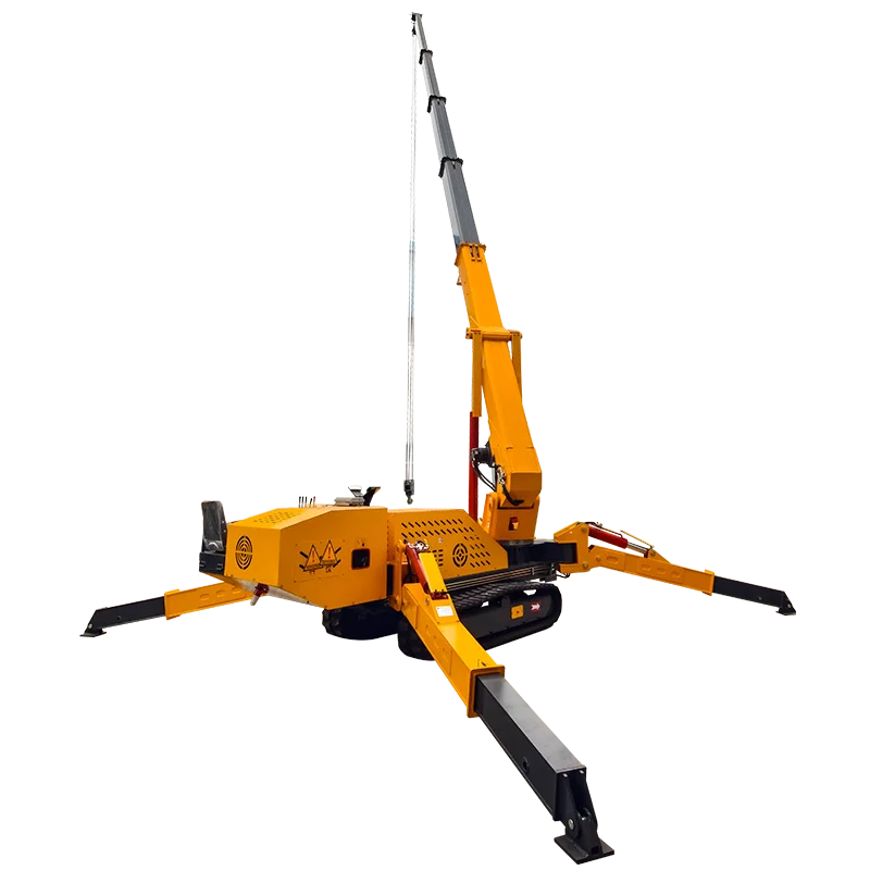 Lightweight Spider Crane with Easy Transport