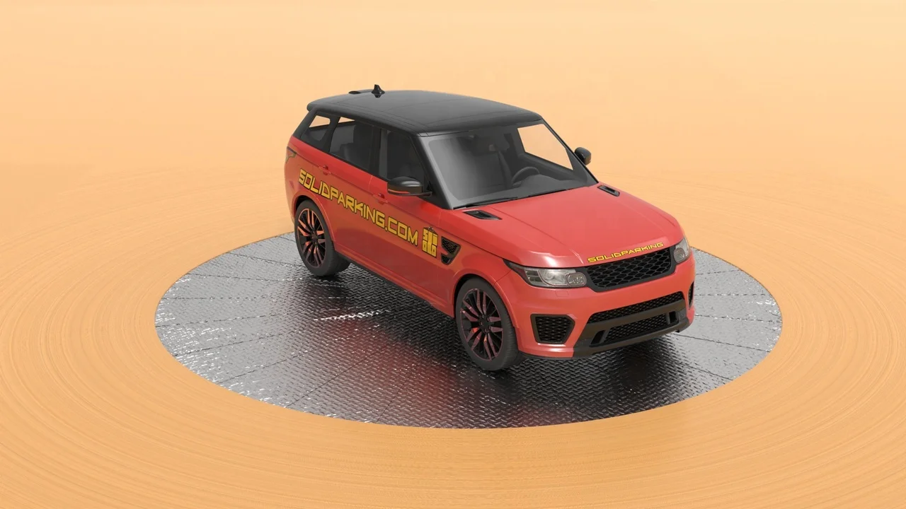 Showroom 360 Degree Vehicle Rotary Platform Car Turner Electric Automated Car Turntable
