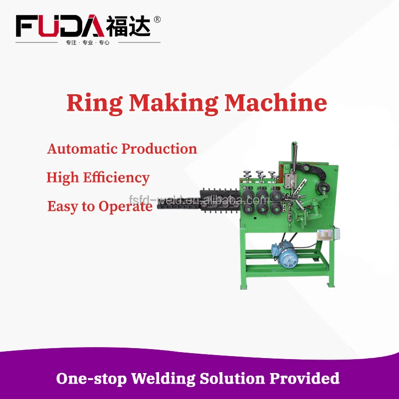 SS Loop Iron Ring Making Machine