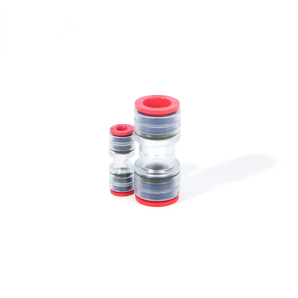 20/16mm HDPE Microduct Straight Connector in Telecom Fiber Optic Cable Installation