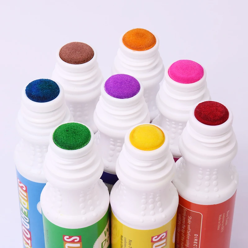 Wholesale Kids paint dot markers art sets, Children's Washable Easy Grip Non -Toxic Paint Marker Daubers CH-2851 Dots Markers set From m.