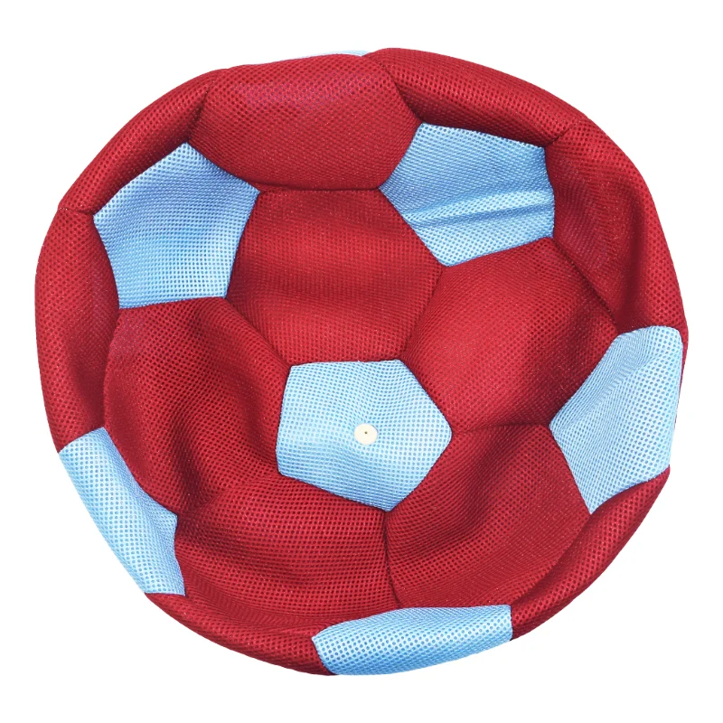 Kids Mesh inflatable ball Jumbo Volleyball Toy Soft Fabric Inflatable Custom Cloth Covered Balls