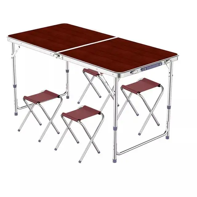 Aluminum Outdoor Camping Folding Table And Chair Portable Table Camping