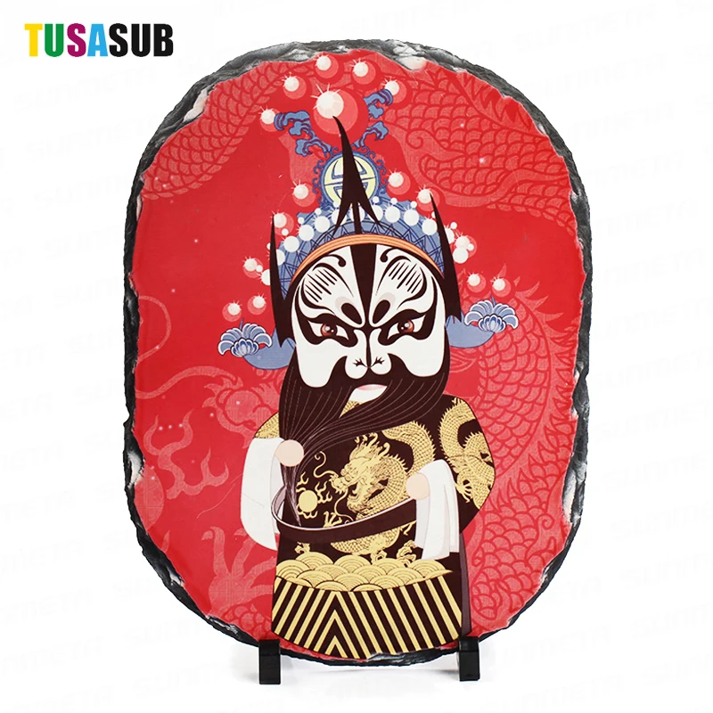Sublimation Ellipse Rock Sublimation Stone Slate Can Be Custom for Print Picture and logo Sublimation Rock