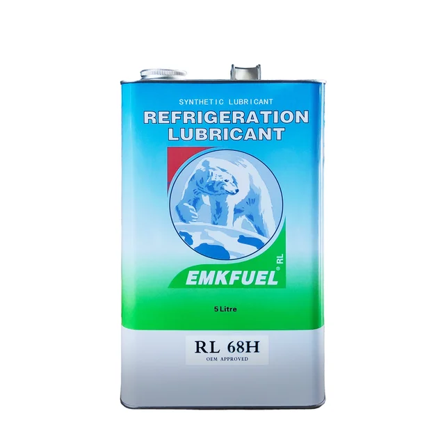 EMKFUEL RL68H 5L series Full synthetic series Polyol ester oil of freezer oils for Refrigerating unit POE oil