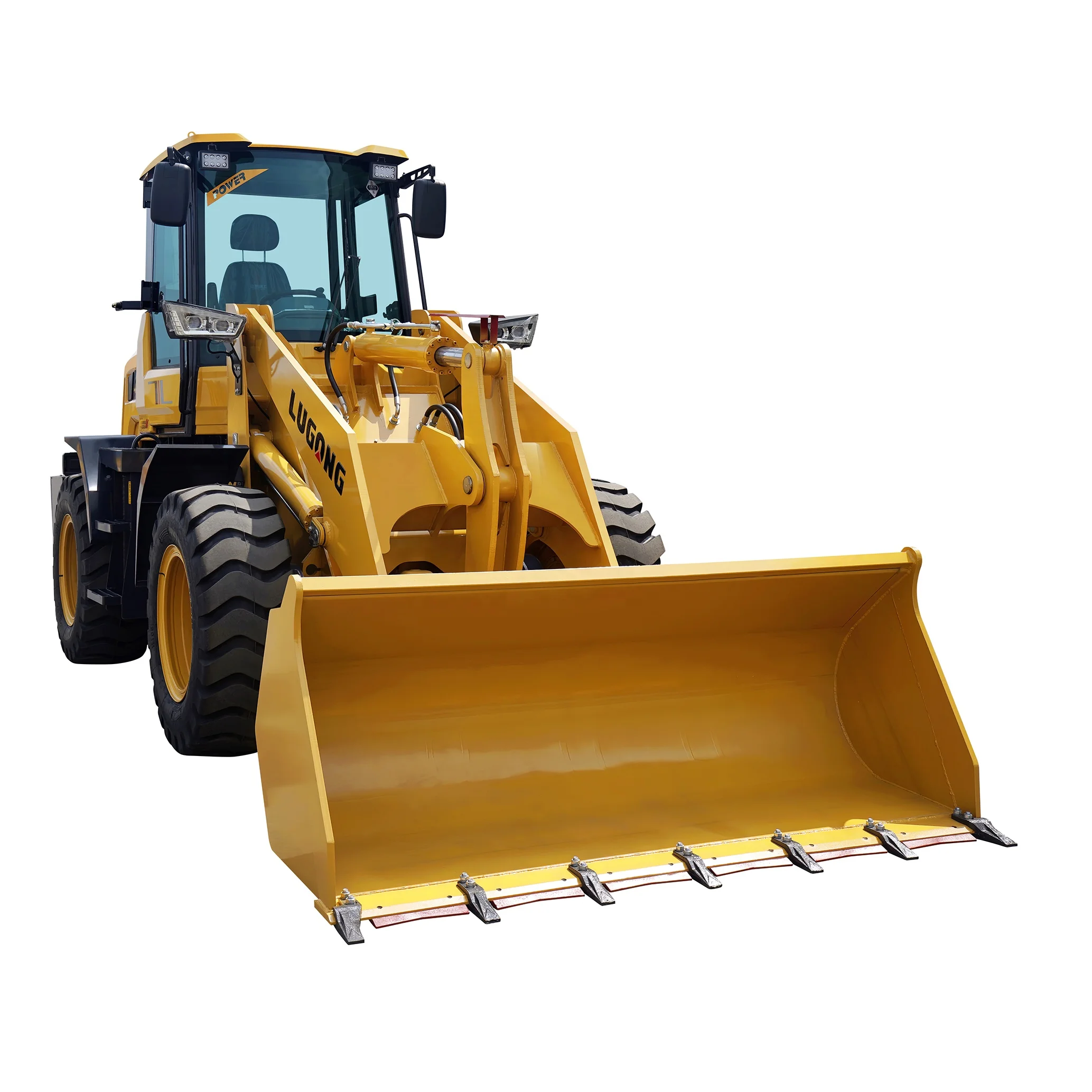 LUGONG LG940 China Multi Function Articulated Mini Wheel Loader Price Front Loader with Yuchai Engine