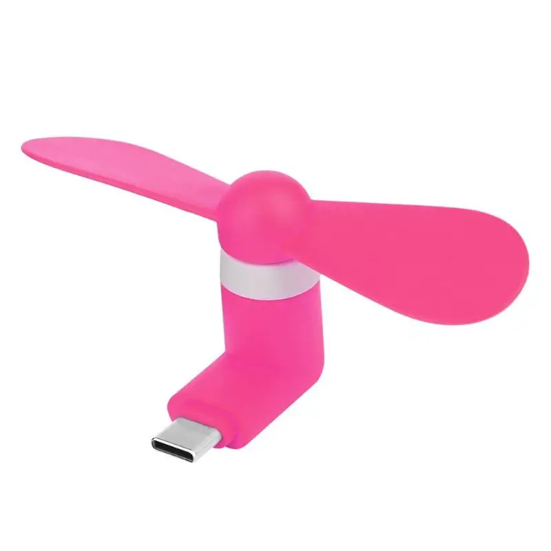 Портативный мини-вентилятор охлаждения для мобильного телефона с разъемом Type-C, беззвучный вентилятор, гаджет для Android Gag, игрушки, летние охлаждающие гаджеты