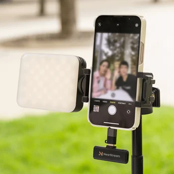 Nearstream Vk10 Bluetooth Selfie Control Video Rig Kit Smallrig Universal Video Rig Kit for Iphone With Adjustable Tripod detail image