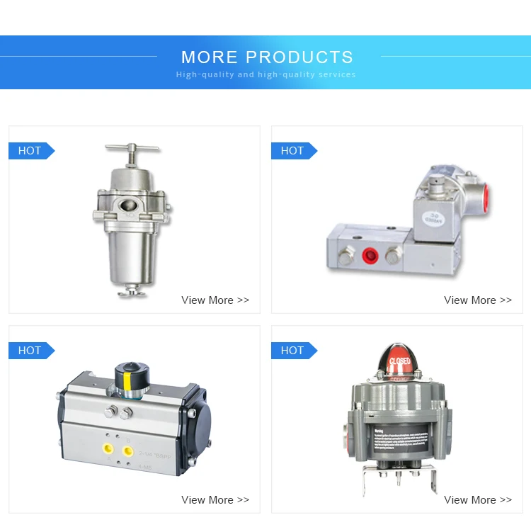 Pneumatic Components Of Digital Pressure Switch Spring Return Single