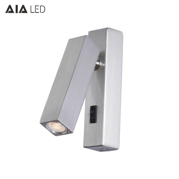 Touch Switch Dimmable Led Bed Headboard Reading Light 3W USB Led Bed Head Reading Light Flexible Led Reading Light 12v