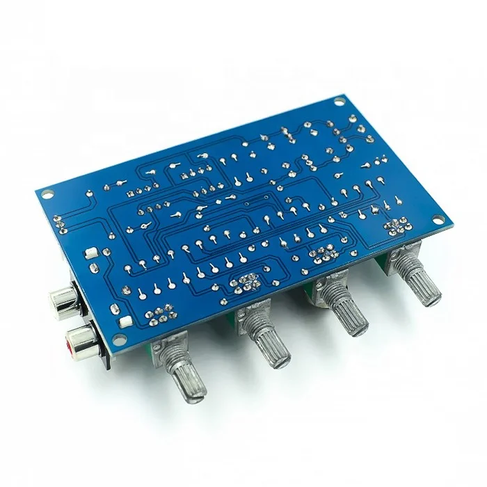 Niqen NE5532 Stereo Preamplifier Board - 4 Channel Audio Tone Control Module