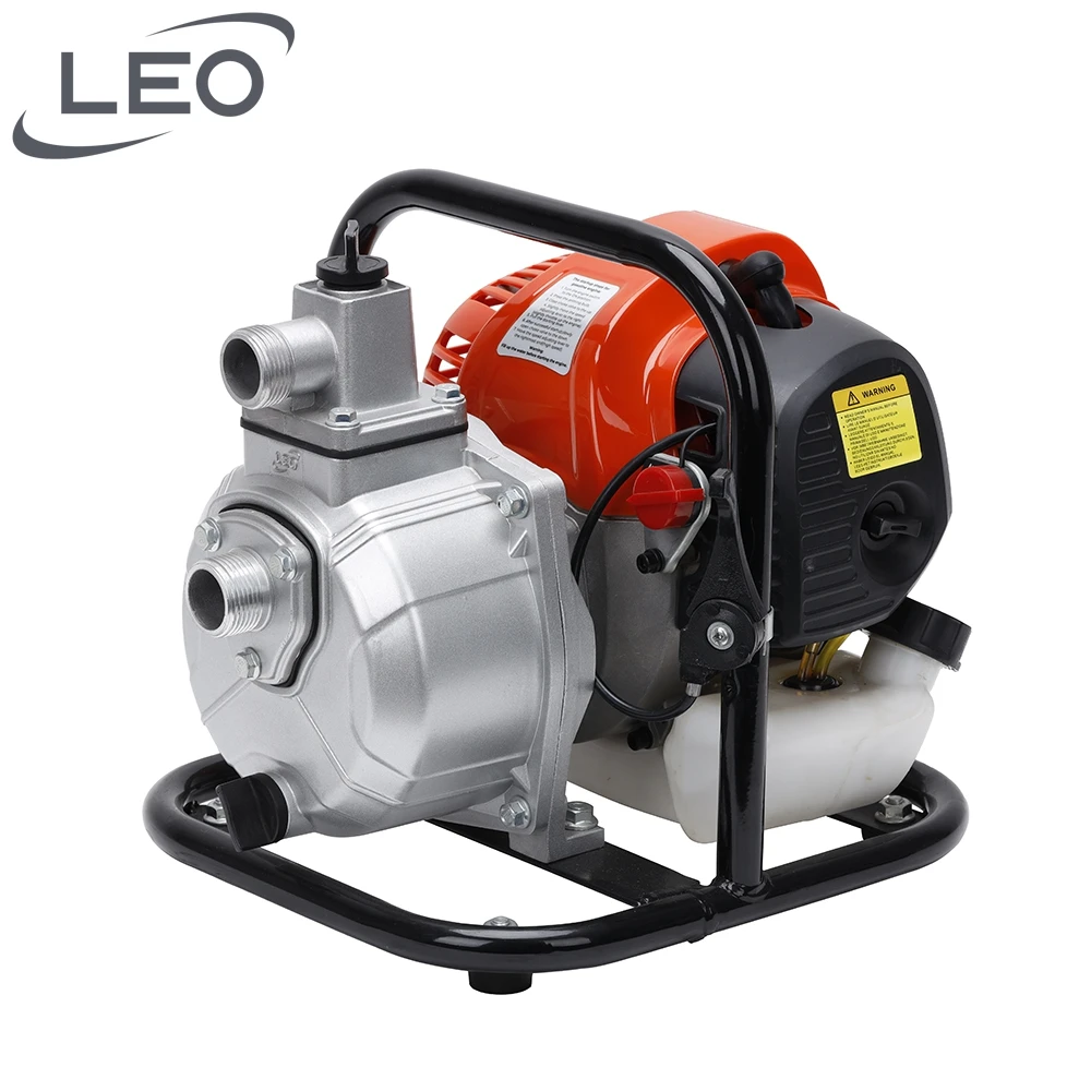 For LEO LGP15-A High Efficiency Petrol Engine Portable Gasoline Water Pump  for Home Irrigation and Wastewater Treatment
