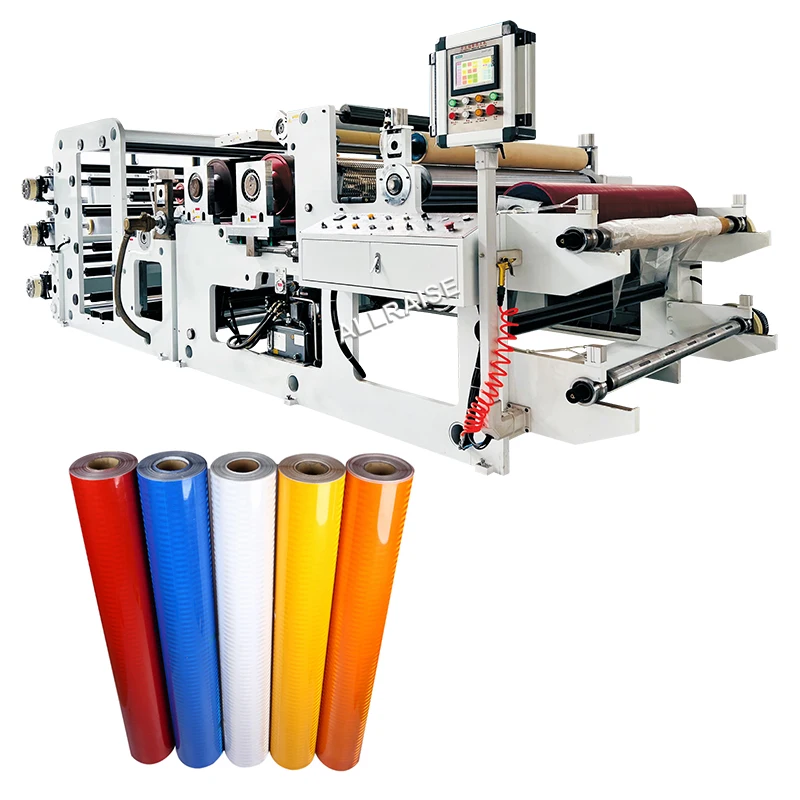 Factory Outlet Reflective Pvc Material Embossing Machine Glitter Film Embossing Machine Hologram Printer