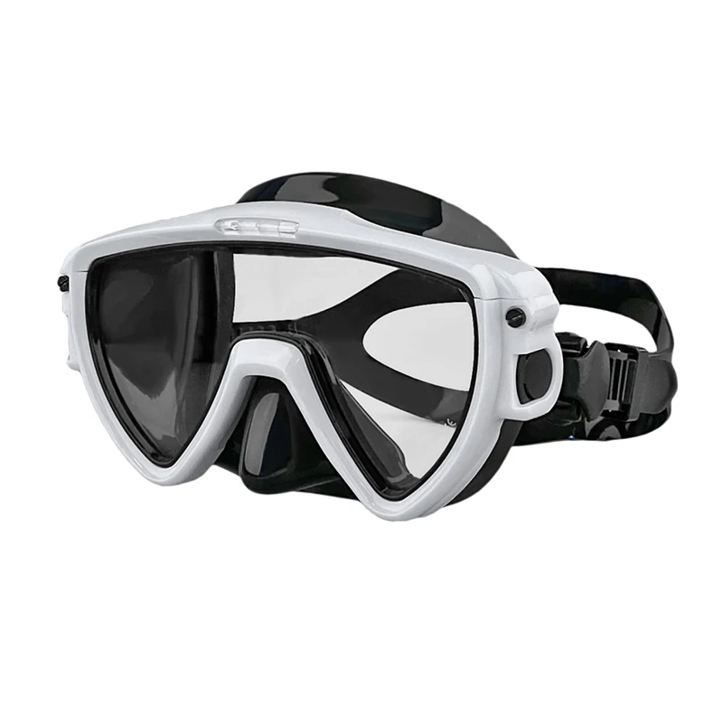 Aloma 2024 nya silikon fridykningsutrustning snorkel glasögon dykmask