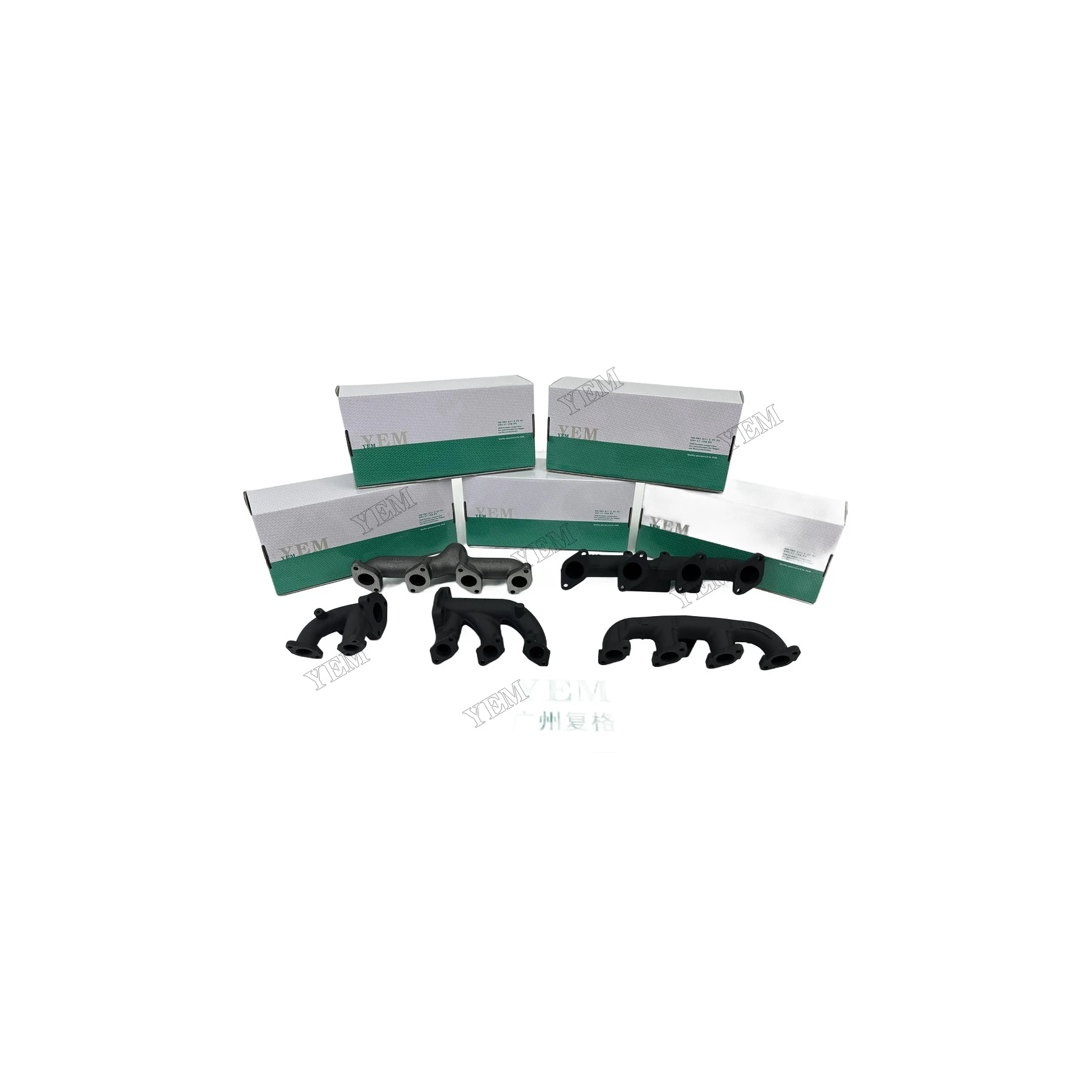 Exhaust Manifold for Doosan DX225 DX380 DX420 P158 Engine Spare Parts
