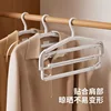 Telescopic folding clothes hanger