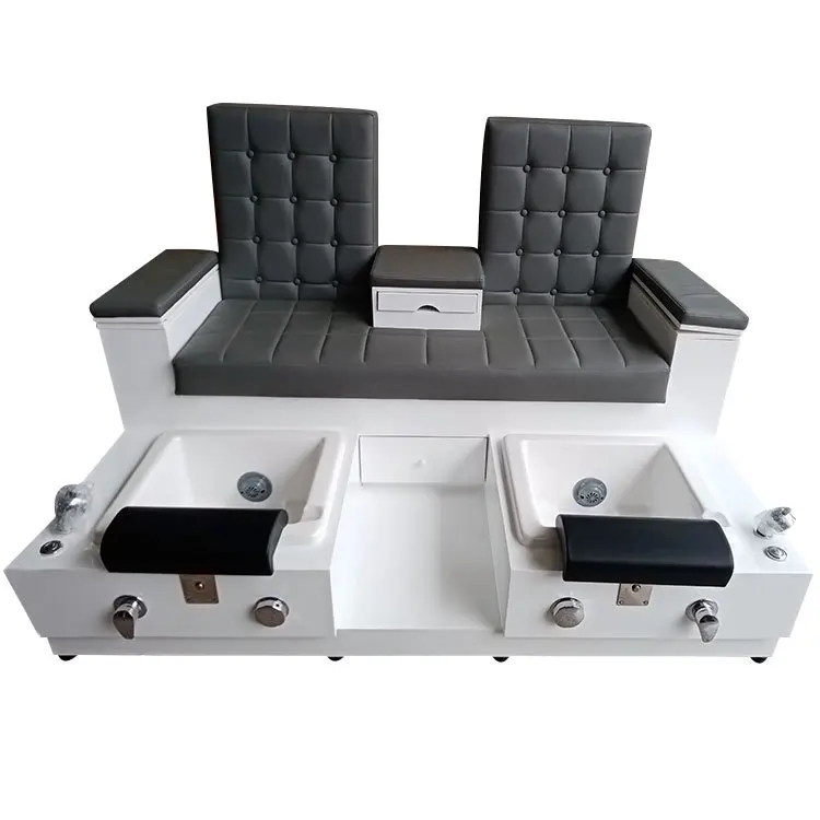 Kisen 2024 New Arrival New Design Luxury Foot Massage Spa Chair Nails Pedicure Chair for Sale