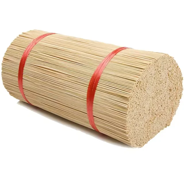 Machine Made Making India Raw Bamboo Wood Material Export Import Agarbatti Incense Stick wooden stick raw material