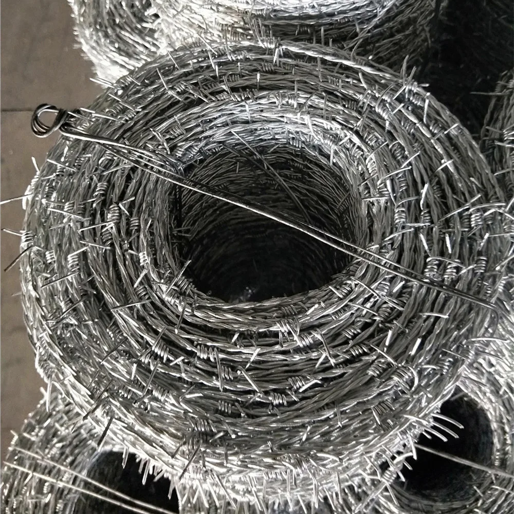 Cheap Easy Barbed Wire Installation 250m/500m Galvanized Barb Barbed