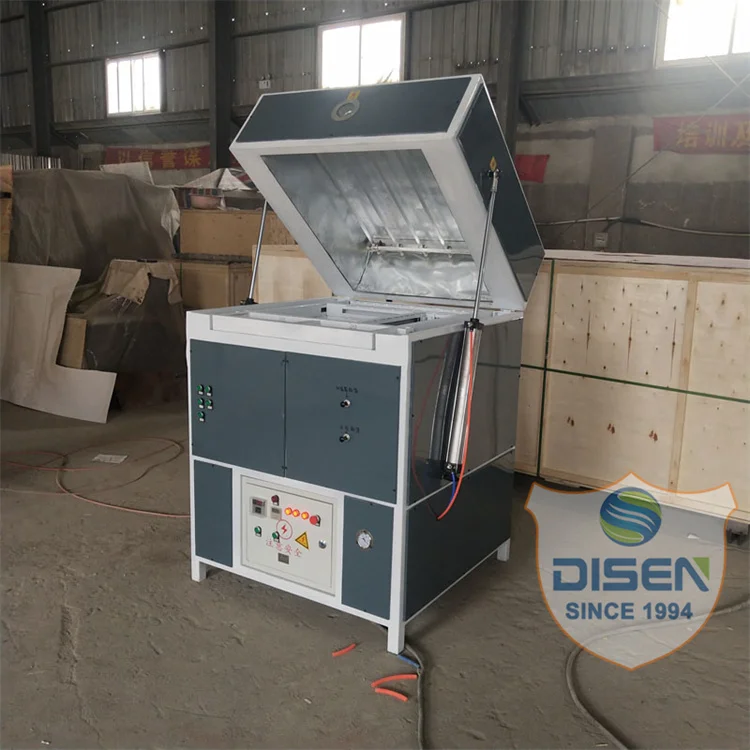 OEM Tabletop Thermal Type Mini Automatic Desktop Letters Press Pmma Spa 3d Pvc Wall Panel Vacuum Forming Machine for Signs