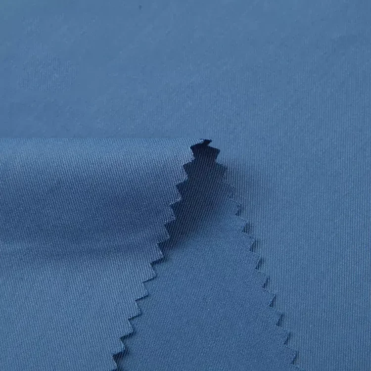 Factory Made 100% Spun Polyester Fabric Shikibo White Thobe Fabric Arabic for Arabic Man Toyobo
