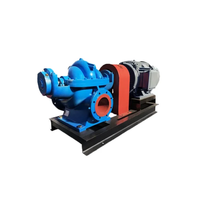 Hot Selling Single Stage Double Suction Centrifugal Pump Large Capacity Pumping For Agricultural Irrigation