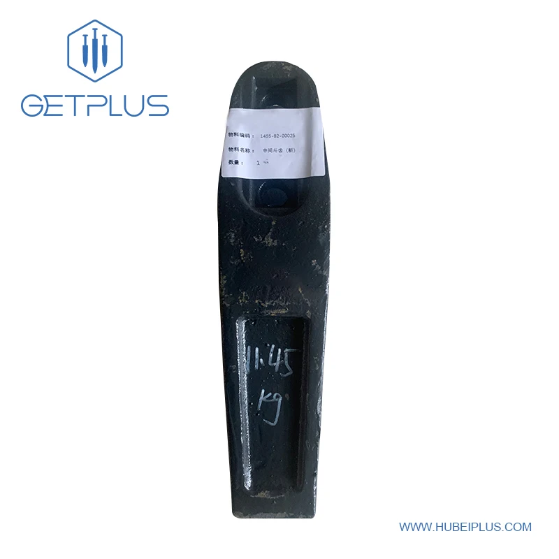 Nhân Đỗ SHANTUI L55G Loader Bucket Teeth Parts 1455-82-00025,1455-82-00024