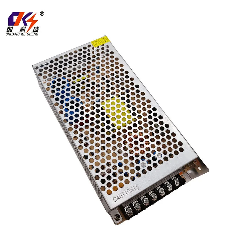 CKS Hot Sale 12V 10A 120W  AC to DC Sliver Switching Power Supply for Industrial Equipment
