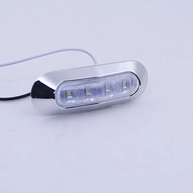 Greluma 4 LEDs Étanches Pour Bateau – Éclairage Intérieur 3 LED, 12V, Sous-Marin