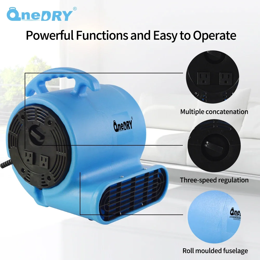 Small Snail Blower, 1/4HP, GFCI - detail 6