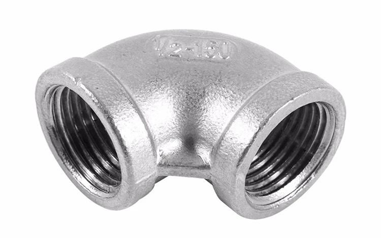 Malleable Galvanised Iron Equal Female Elbow 