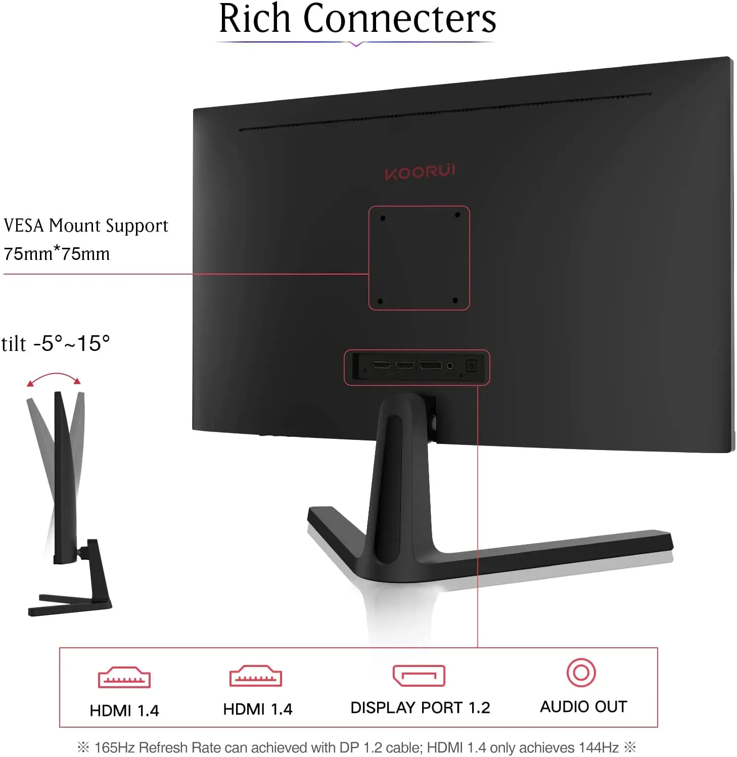 KOORUI-24inch-Computer-Monitor