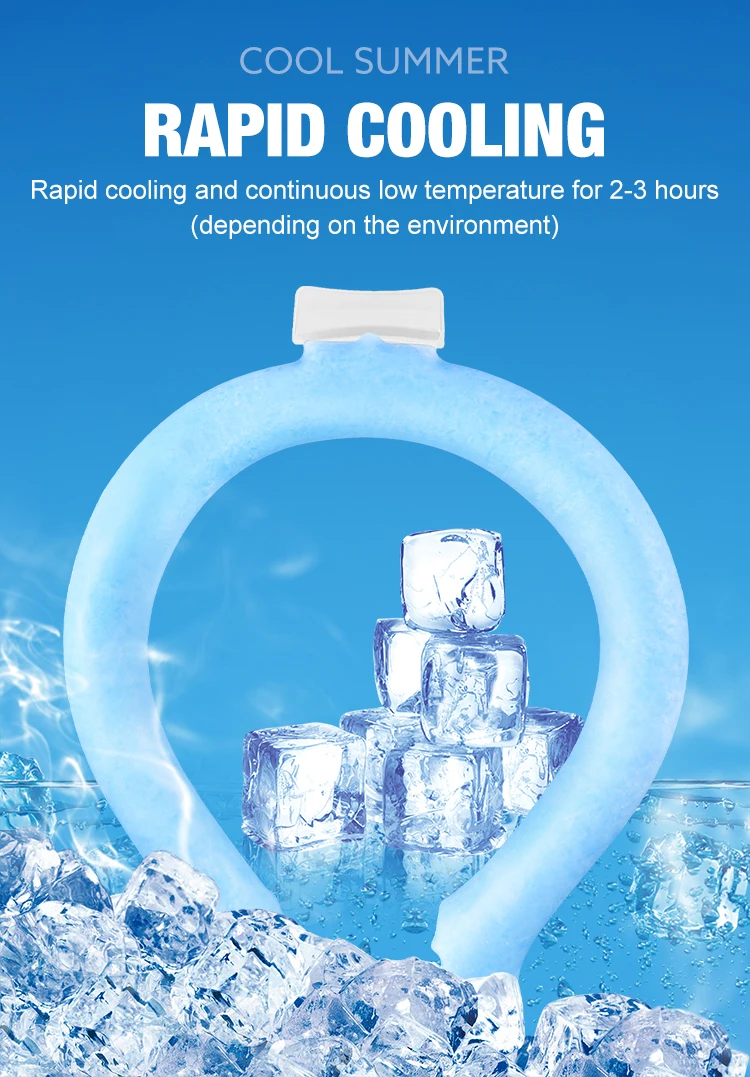 2023 Popular Neck Cooler Reusable Custom Temperature Portable Eco