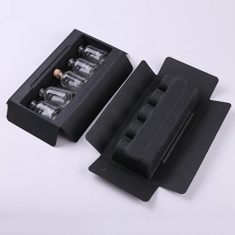 Molded Fiber Paper Pulp Lid Box Customized Biodegradable Paper Pulp ...