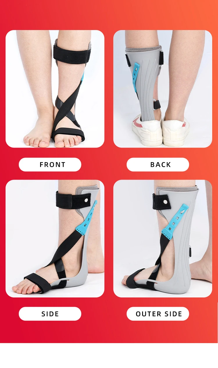 Soft Afo Brace Foot Drop Orthosis Ankle Support Foot Drop Brace For