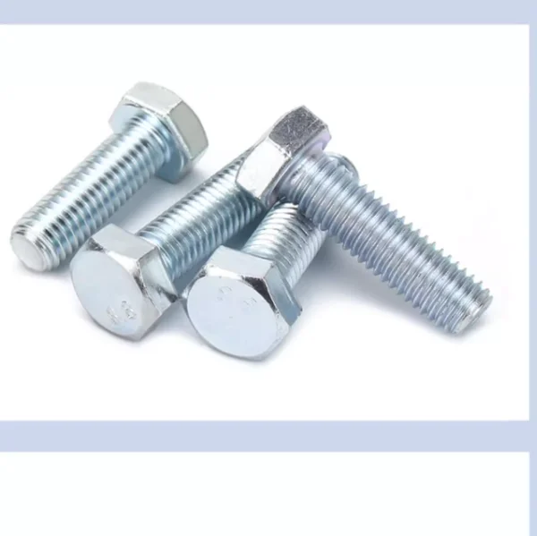 product factory wholesale price and high quality din933 zinc plated carbon steel bolts hex bolts for building industry-62